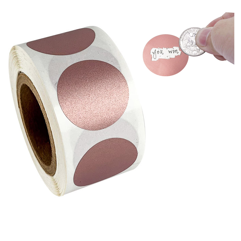 Label Printer Tape - 50-300 Chiếc Vòng Hoa Hồng Vàng