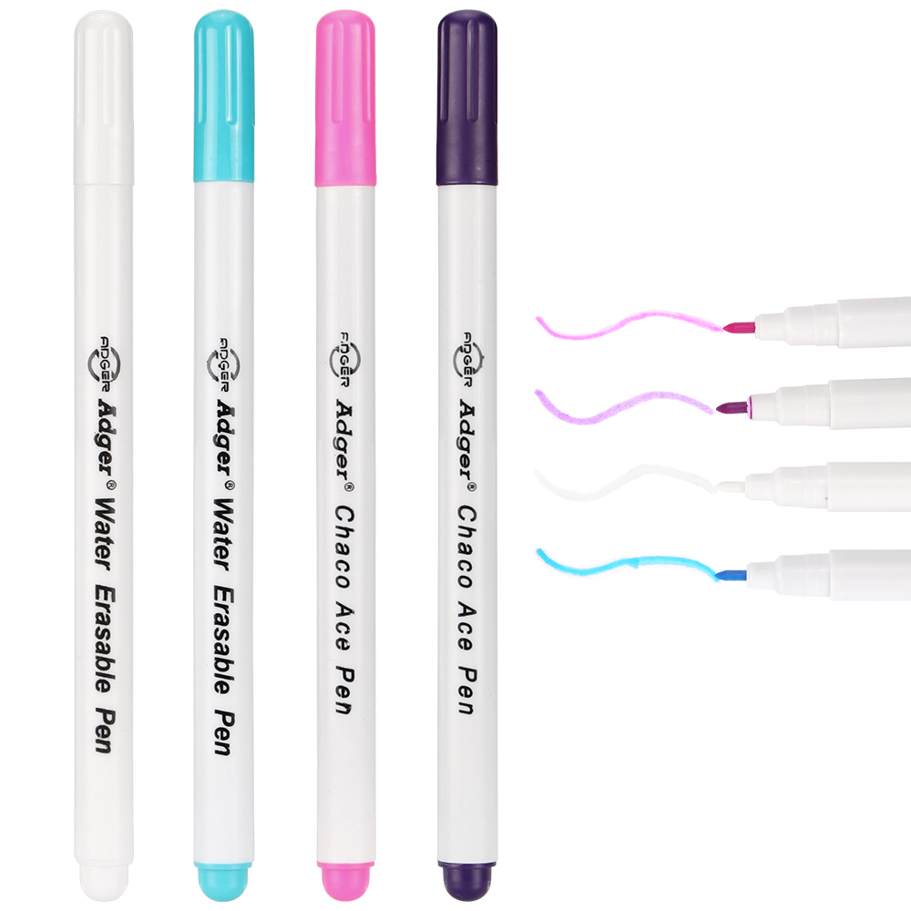 Whiteboard Marker Set - 4Pcs/Set Vanishing Fabric Markers Air Erasable/Water