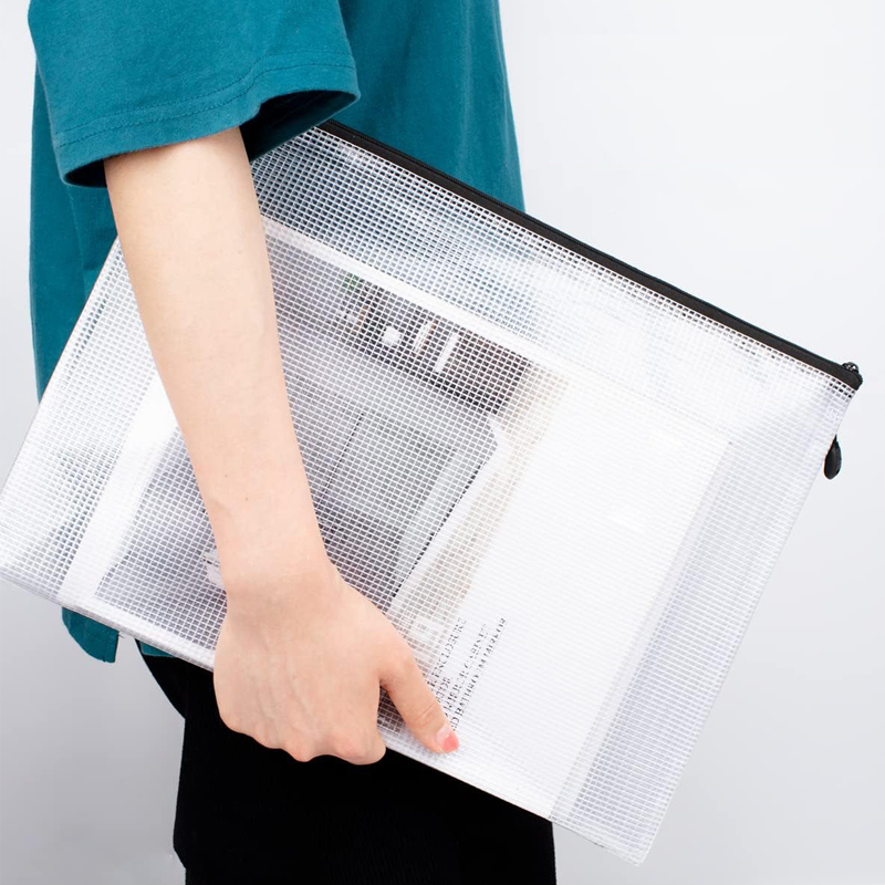 Mesh Zipper Storage Bag Docume - đánh giá và giá File Folder Hanging