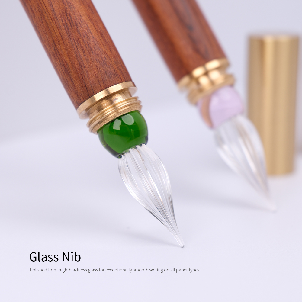 SeamiArt 1pc Wood Handle Glass - đánh giá và giá Stationery Warehouse