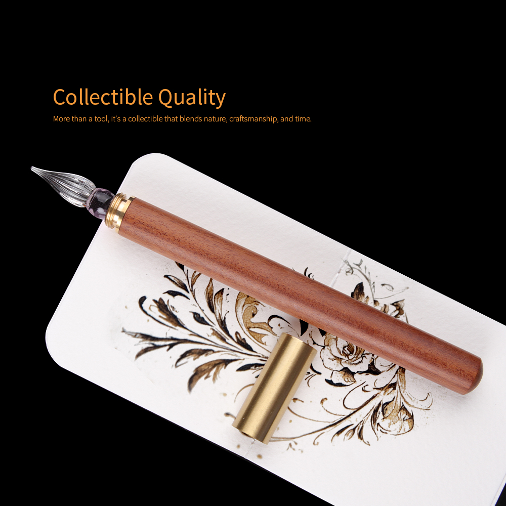 SeamiArt 1pc Wood Handle Glass - đánh giá và giá Stationery Warehouse