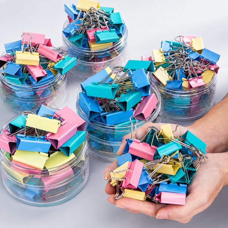 40PCS/Set Long Colorful Metal  - đánh giá và giá Is Stationery Office Supply