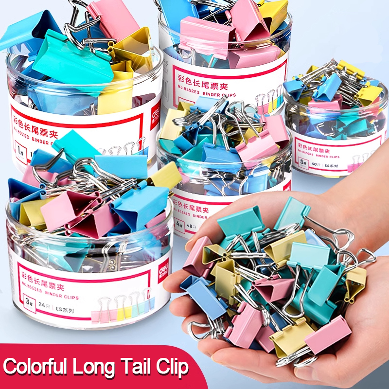 40PCS/Set Long Colorful Metal  - đánh giá và giá Is Stationery Office Supply