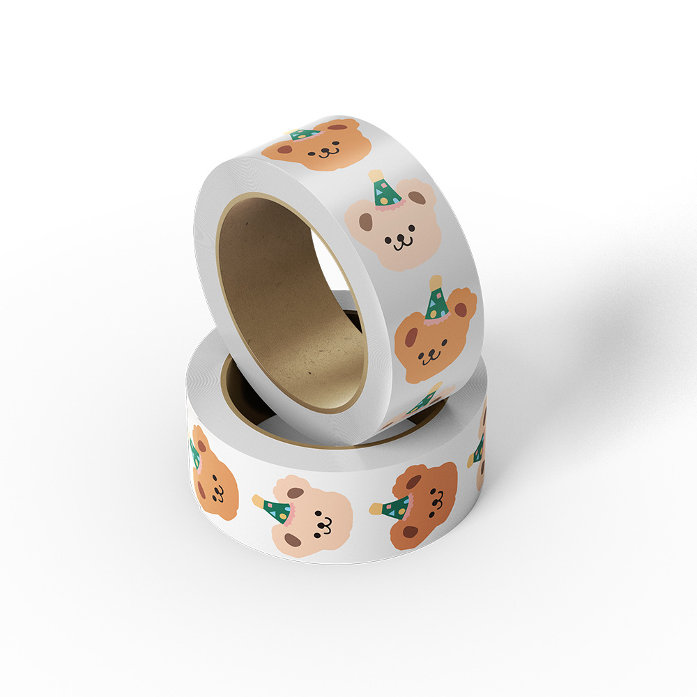 500Pcs Cute Bear Stickers Set  - đánh giá và giá Label Printer Tape