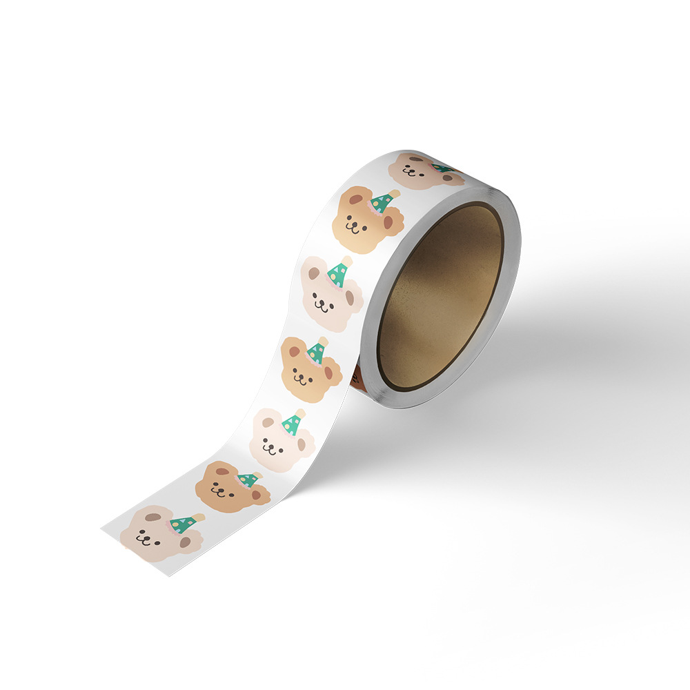 500Pcs Cute Bear Stickers Set  - đánh giá và giá Label Printer Tape
