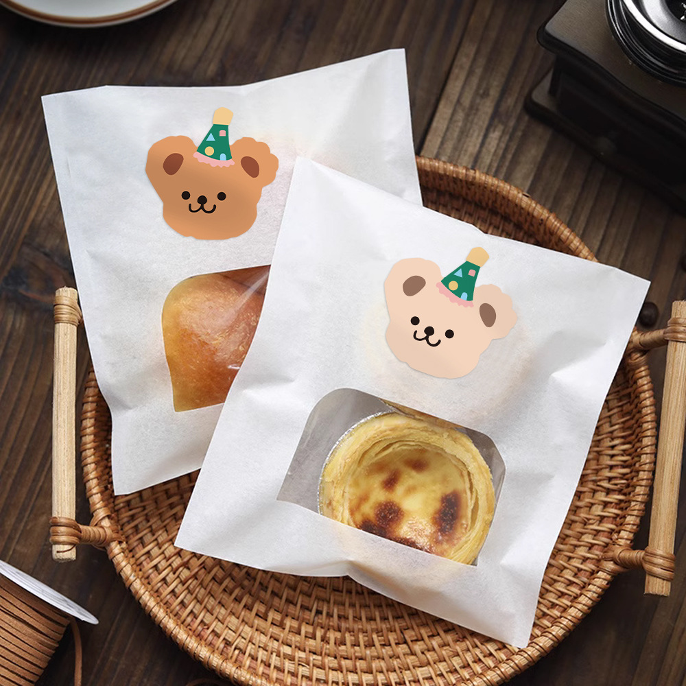 500Pcs Cute Bear Stickers Set  - đánh giá và giá Label Printer Tape