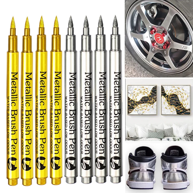 Metallic Marker Pen Set Gold S - đánh giá và giá Whiteboard Marker Set