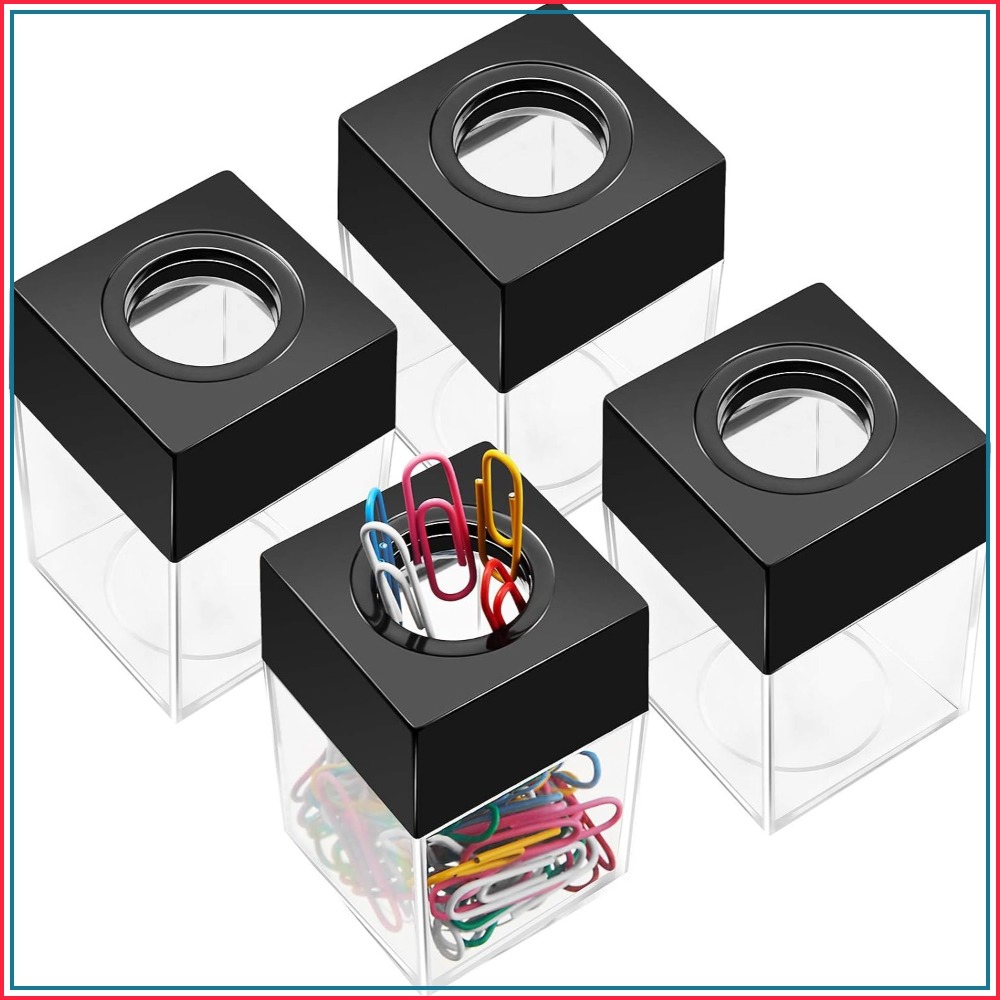 Magnetic Paper Clip Dispenser  - đánh giá và giá Paperclip Magnetic Set