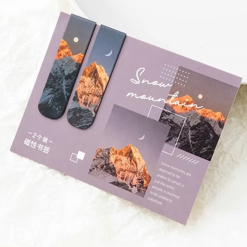 2Pcs Magnetic Bookmark Beautif - đánh giá và giá Paperclip Magnetic Set