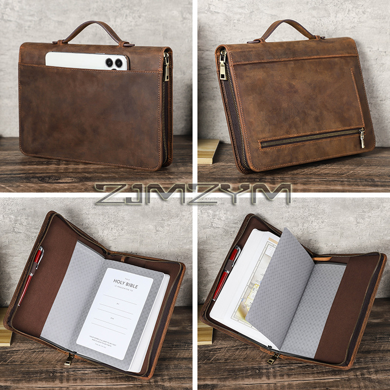 Retro Leather Notebook Cover C - đánh giá và giá Stationery Supply Business