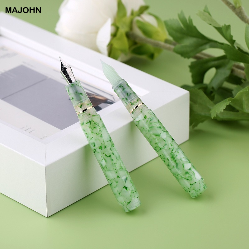 MAJOHN N8 Resin Glass Dip Pen  - đánh giá và giá Stationery Supply Business