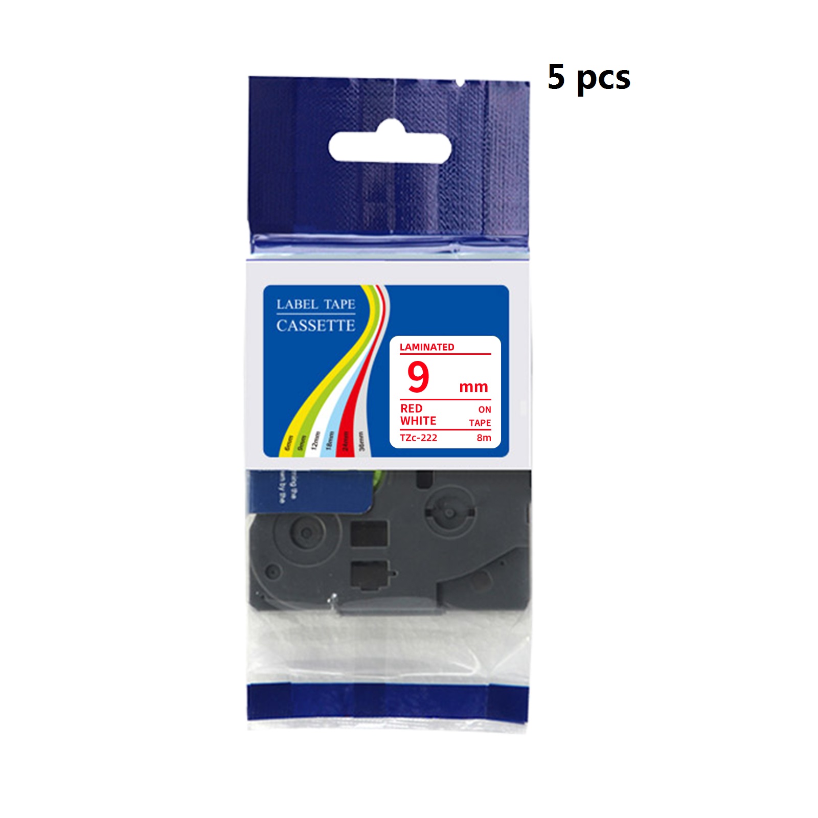 5 Pcs Compatible Brother TZe L - đánh giá và giá Label Printer Tape