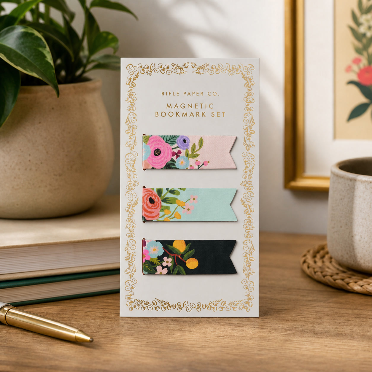 Garden Party Floral Magnetic B - đánh giá và giá Paperclip Magnetic Set