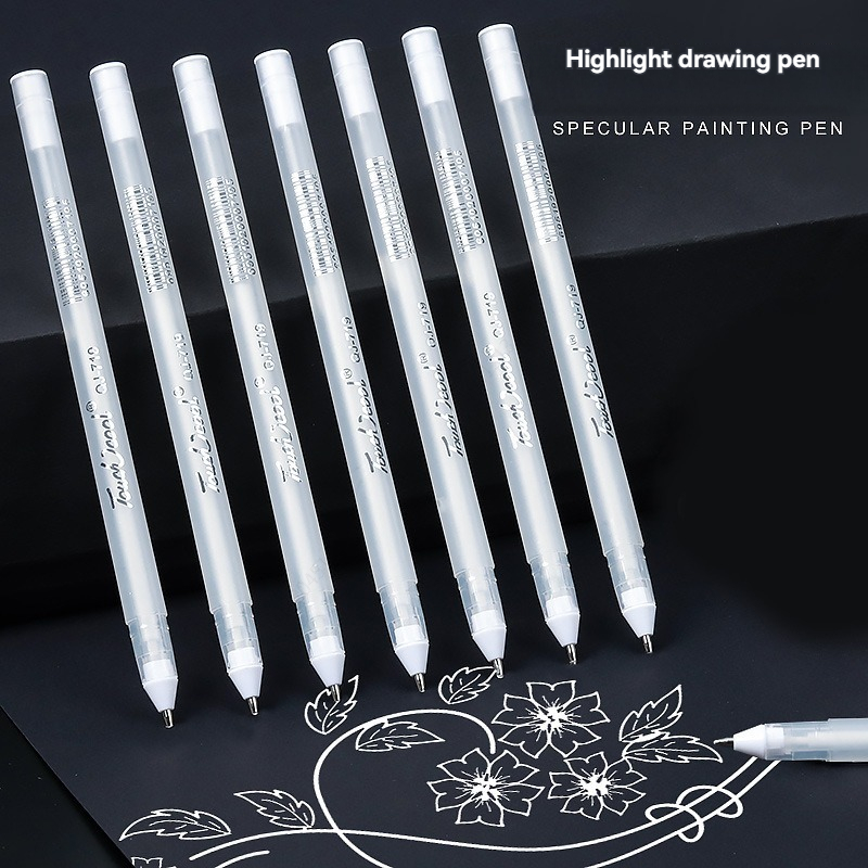 5 PCS White Manga Marker Pens  - đánh giá và giá Whiteboard Marker Set