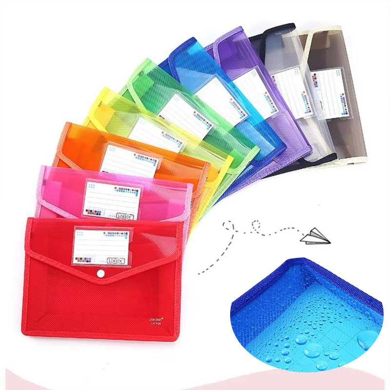 1-10PCS Waterproof A4 A5 Snap  - đánh giá và giá Stationery Warehouse