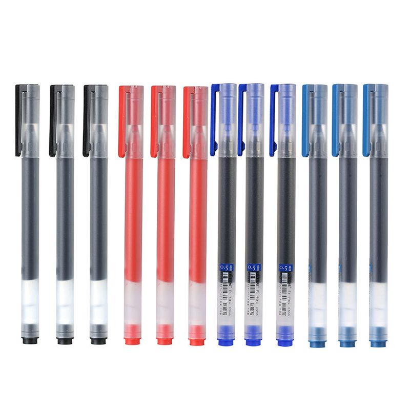 12/6 Cái/lốc Bút Gel 0.5MM Mực - đánh giá và giá Stationery Supply Business