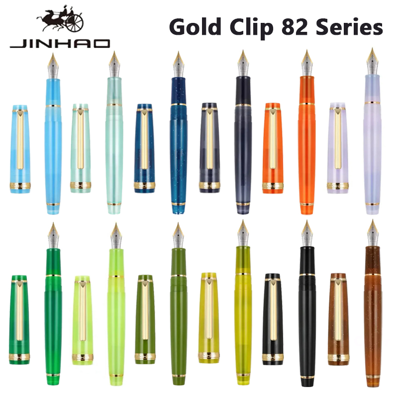 Jinhao 82 Fountain Pen Golden  - đánh giá và giá Stationery Supply Business