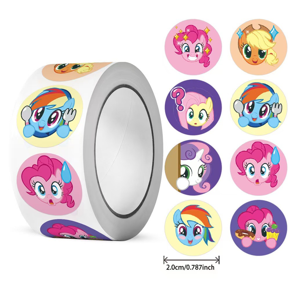 500Pcs My Little Pony Round St - đánh giá và giá Label Printer Tape