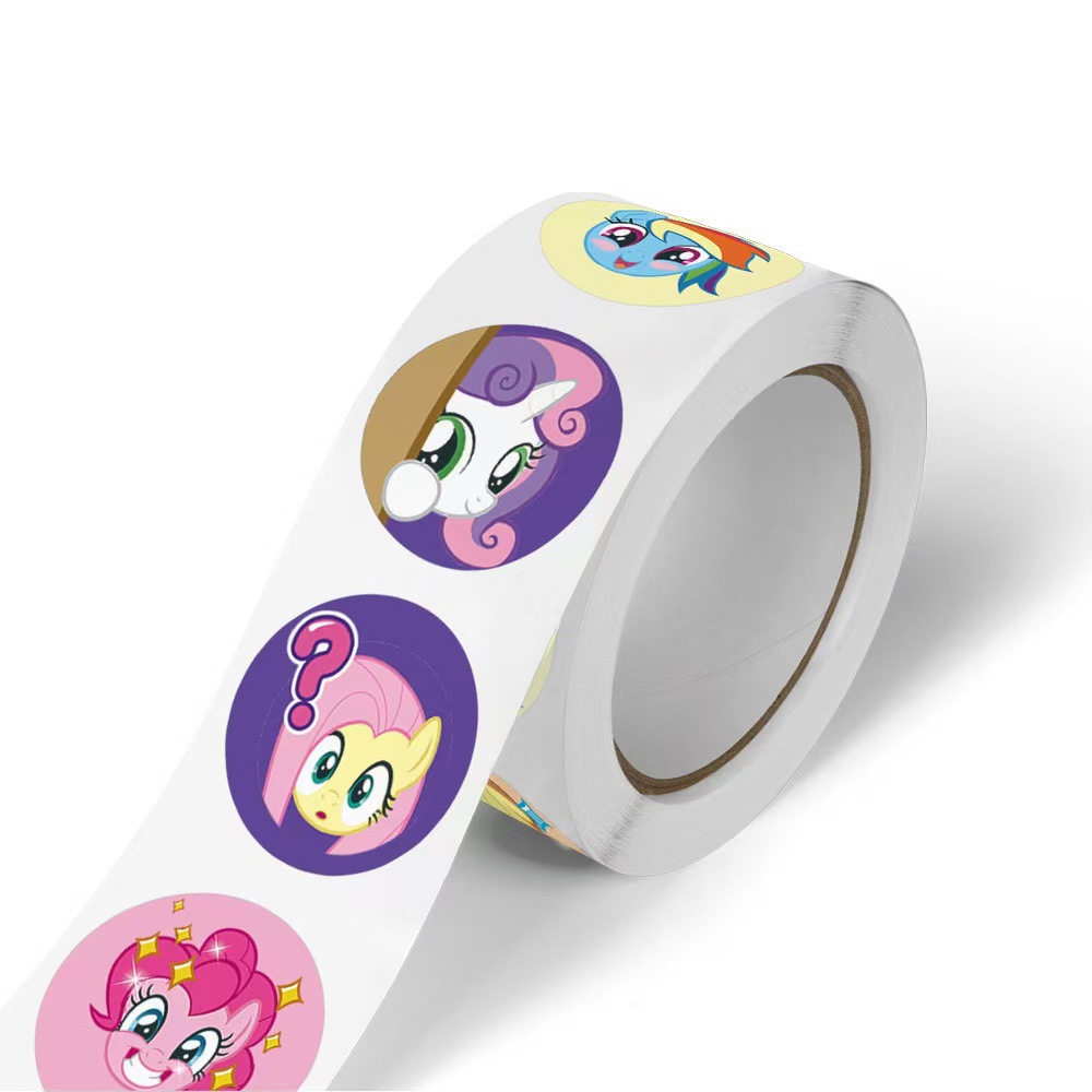 500Pcs My Little Pony Round St - đánh giá và giá Label Printer Tape