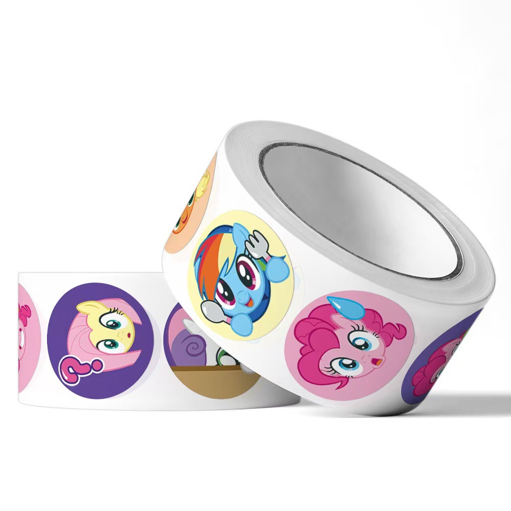 500Pcs My Little Pony Round St - đánh giá và giá Label Printer Tape