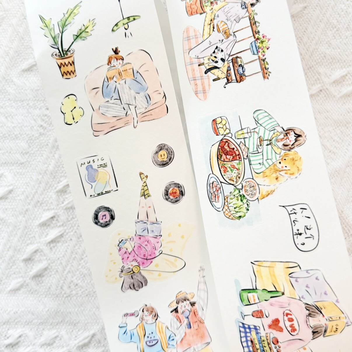 Lynn Studio Vintage Stay At Ho - đánh giá và giá Washi Tape Set
