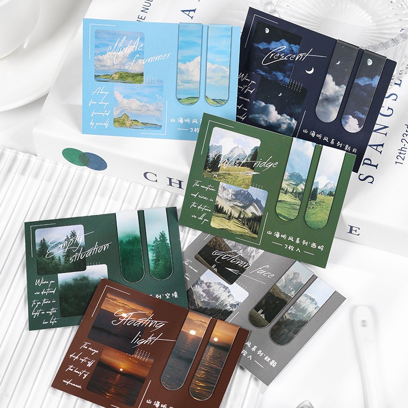 6pcs Magnetic Bookmarks Set Fa - đánh giá và giá Paperclip Magnetic Set