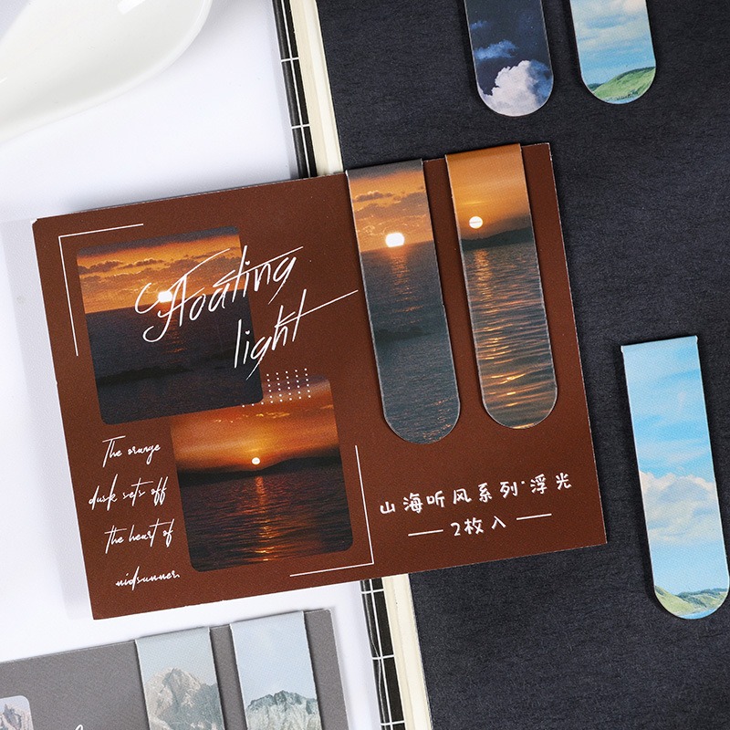 6pcs Magnetic Bookmarks Set Fa - đánh giá và giá Paperclip Magnetic Set