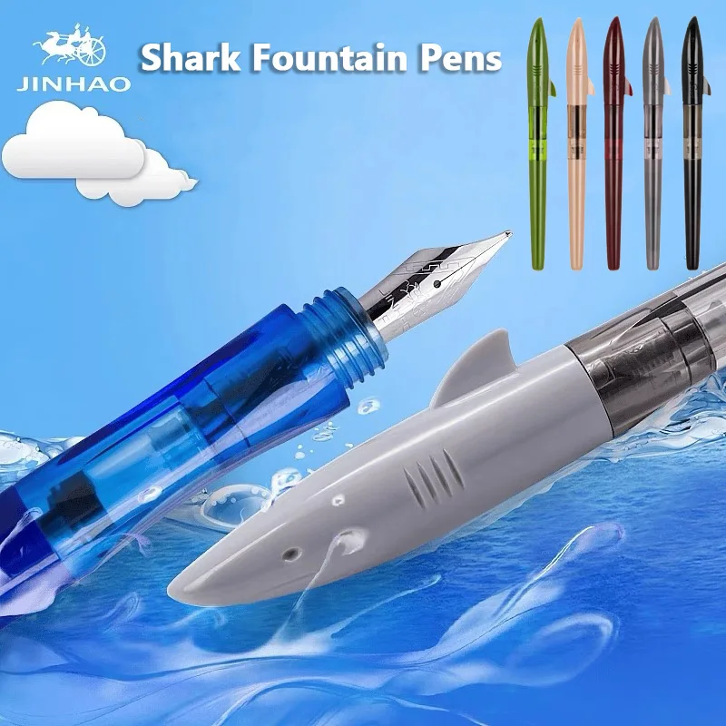 Jinhao Cute Shark Fountain Pen - đánh giá và giá Stationery Supply Business