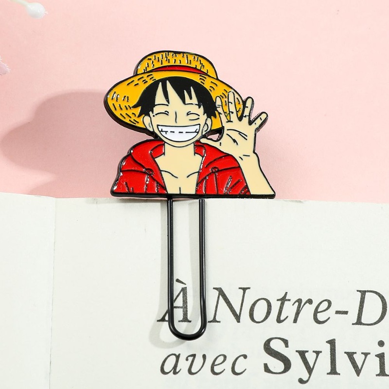 New One Piece Luffy Roronoa Zo - đánh giá và giá Paperclip Magnetic Set