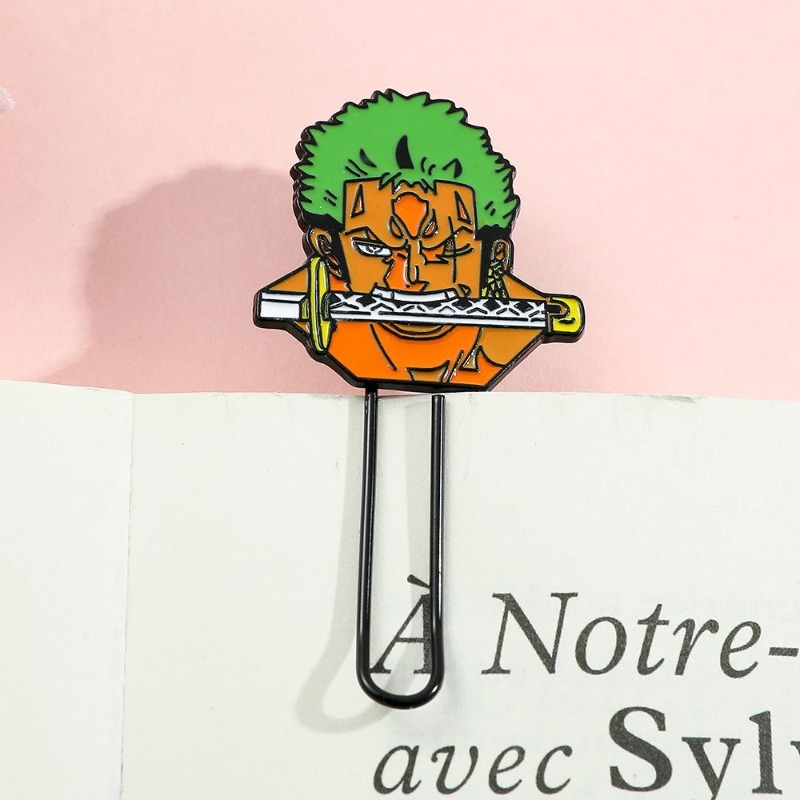 New One Piece Luffy Roronoa Zo - đánh giá và giá Paperclip Magnetic Set